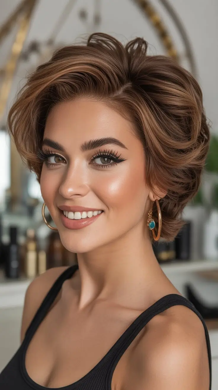 25 оттенков каштановых волос: модные идеи для брюнеток на Новый год