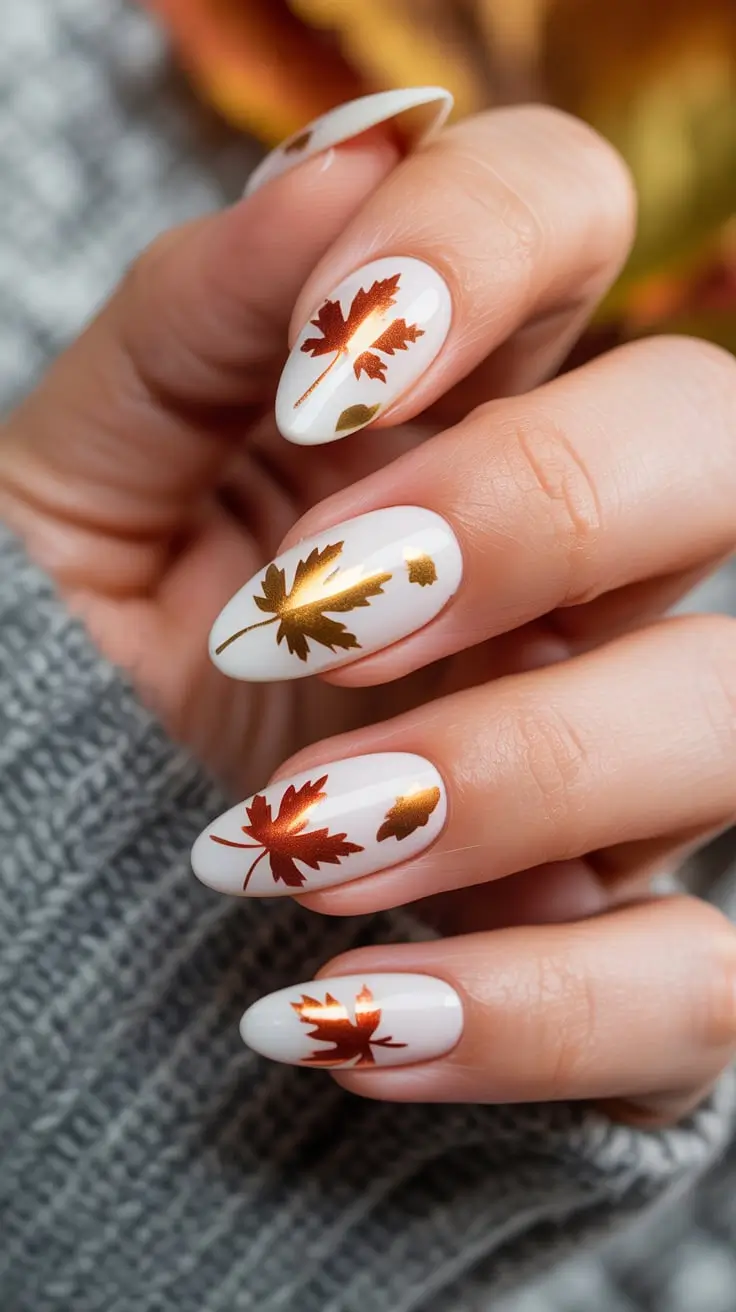 23 идеи осеннего дизайна ногтей на октябрь, которые вдохновят вас на новый маникюр