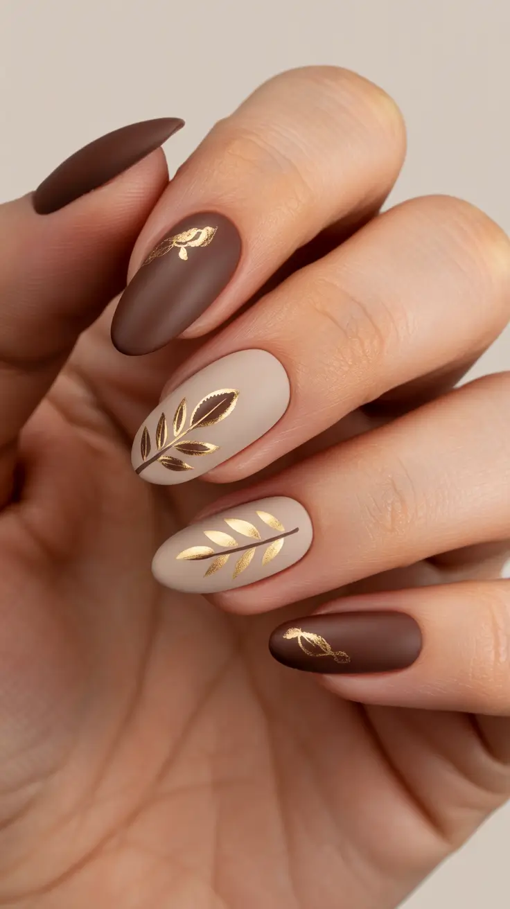 23 идеи осеннего дизайна ногтей на октябрь, которые вдохновят вас на новый маникюр