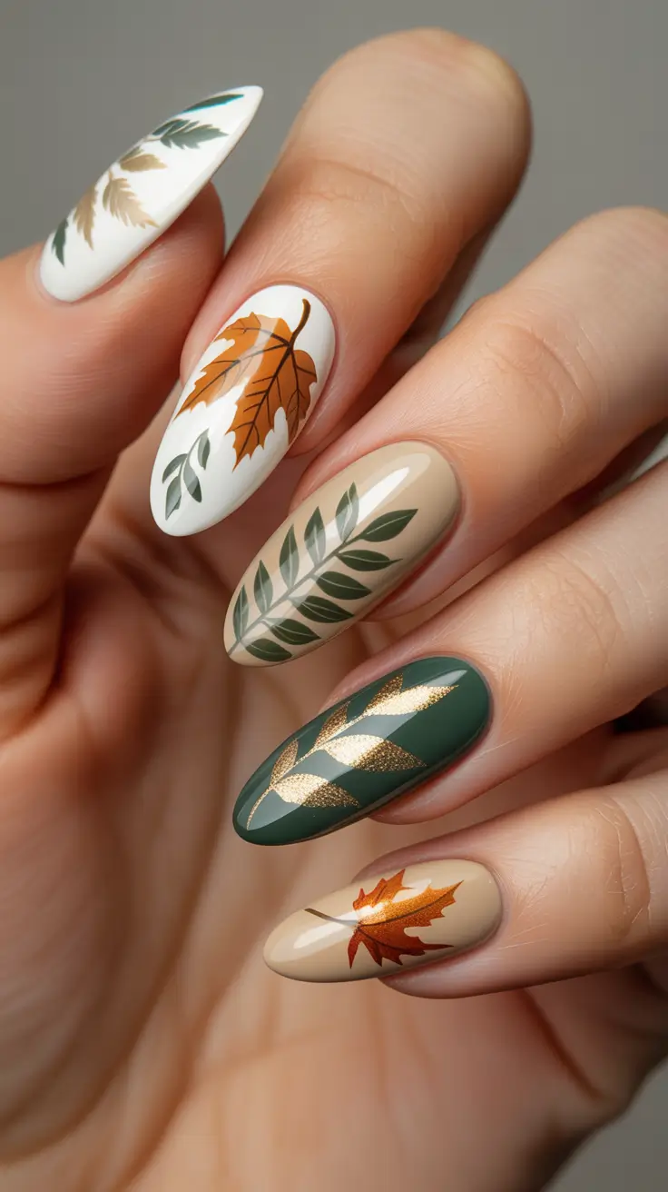 23 идеи осеннего дизайна ногтей на октябрь, которые вдохновят вас на новый маникюр