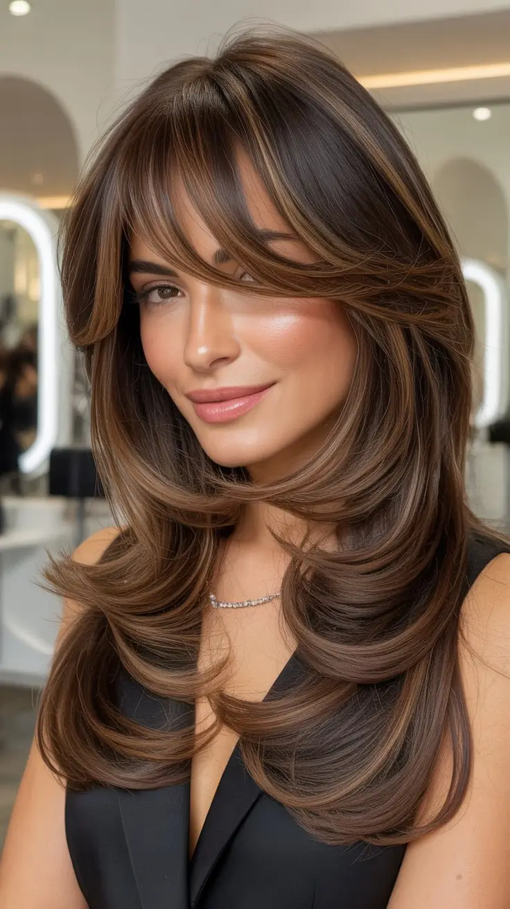 25 трендовых оттенков для брюнеток: свежие, насыщенные и современные коричневые тона