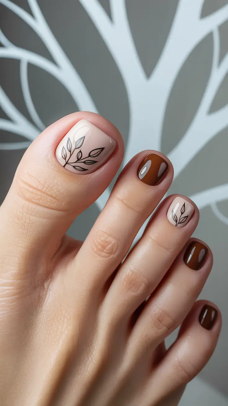 24 идеи для осеннего маникюра на октябрь