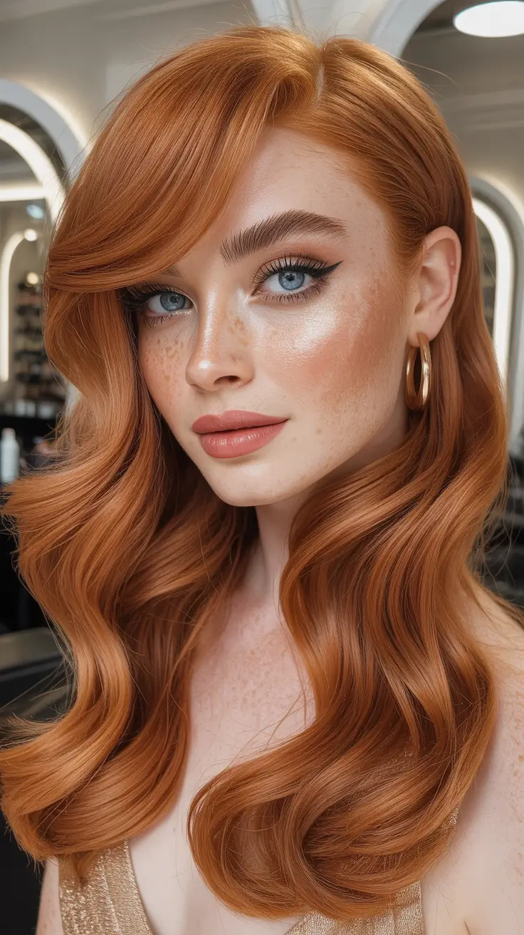 23 оттенка рыжего для волос: свежие медные оттенки для современного образа 23 оттенка рыжего для волос: свежие медные оттенки для современного образа