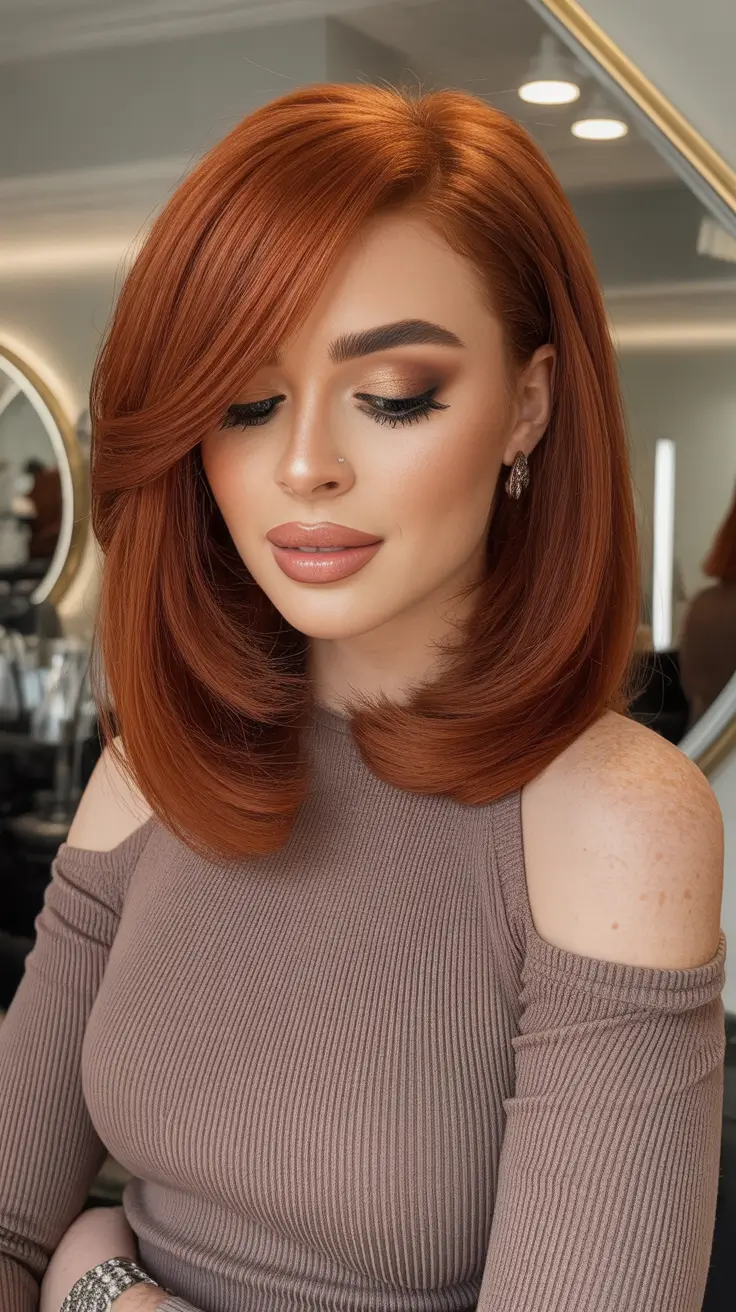 Гид по рыжим оттенкам волос: свежие тона, тренды и современные идеи