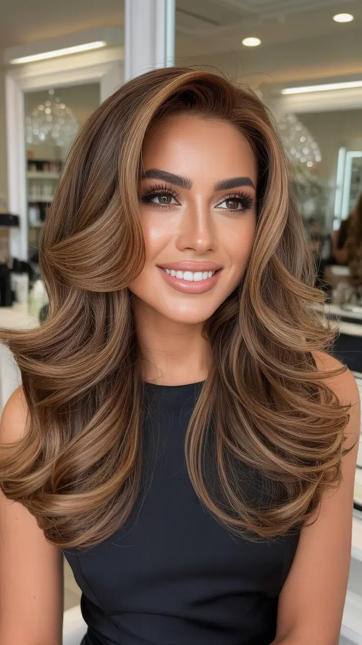 25 трендовых оттенков для брюнеток: свежие, насыщенные и современные коричневые тона