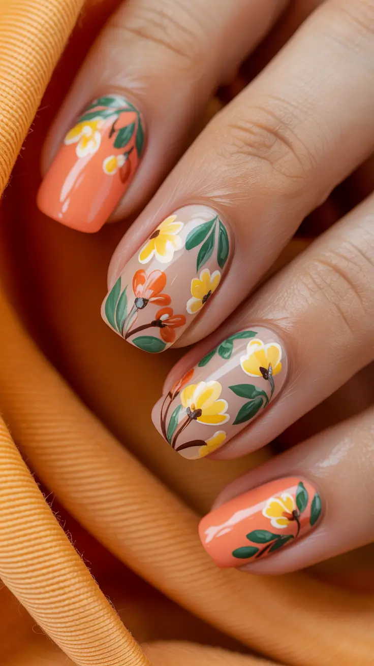 23 идеи осеннего дизайна ногтей на октябрь, которые вдохновят вас на новый маникюр