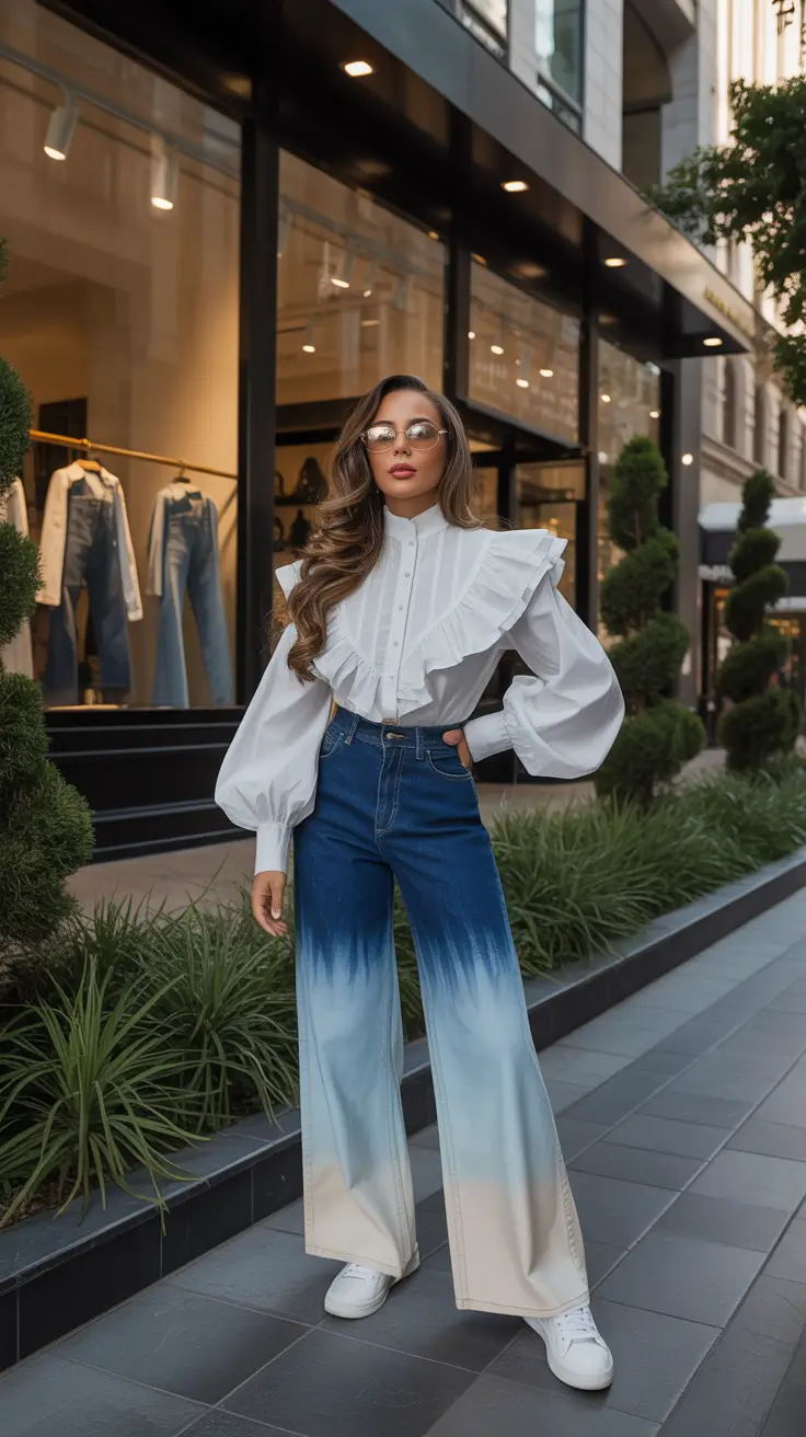 23 модных образа с джинсами: шикарные джинсовые образы, которые хочется носить круглый год