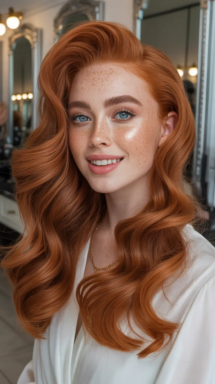 23 оттенка рыжего для волос: свежие медные оттенки для современного образа 23 оттенка рыжего для волос: свежие медные оттенки для современного образа