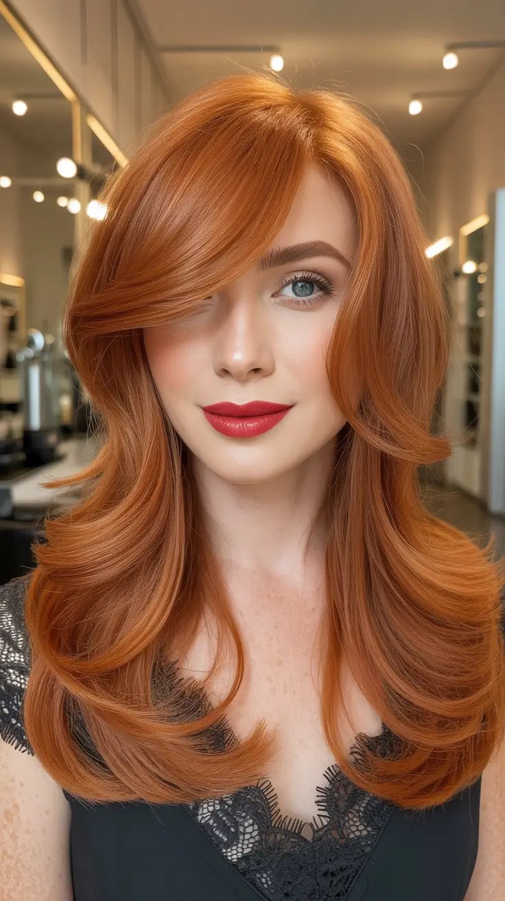 23 оттенка рыжего для волос: свежие медные оттенки для современного образа 23 оттенка рыжего для волос: свежие медные оттенки для современного образа