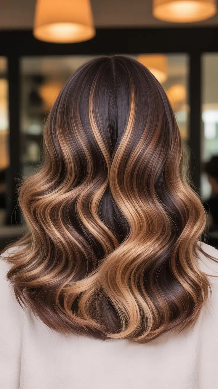25 оттенков каштановых волос: модные идеи для брюнеток на Новый год