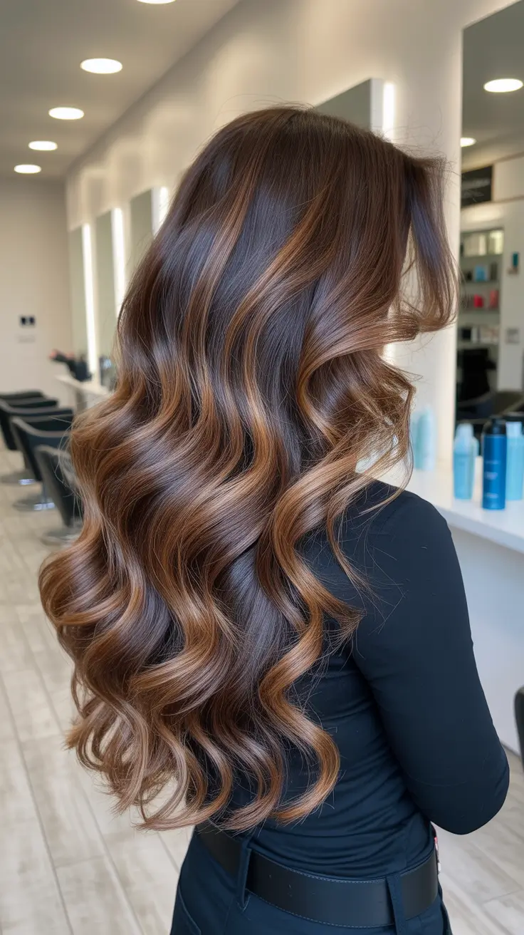 25 оттенков каштановых волос: модные идеи для брюнеток на Новый год