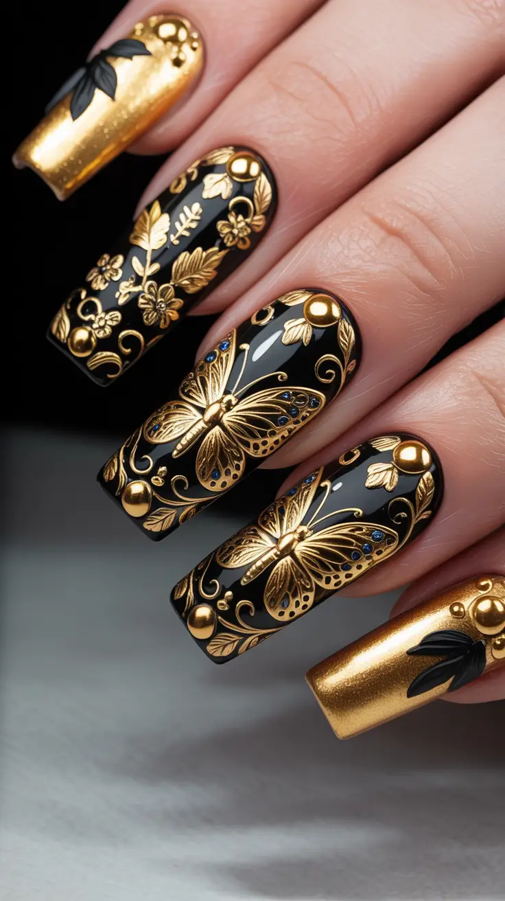 24 забавных и милых осенних маникюра, которые вдохновят вас на создание сезонного маникюра