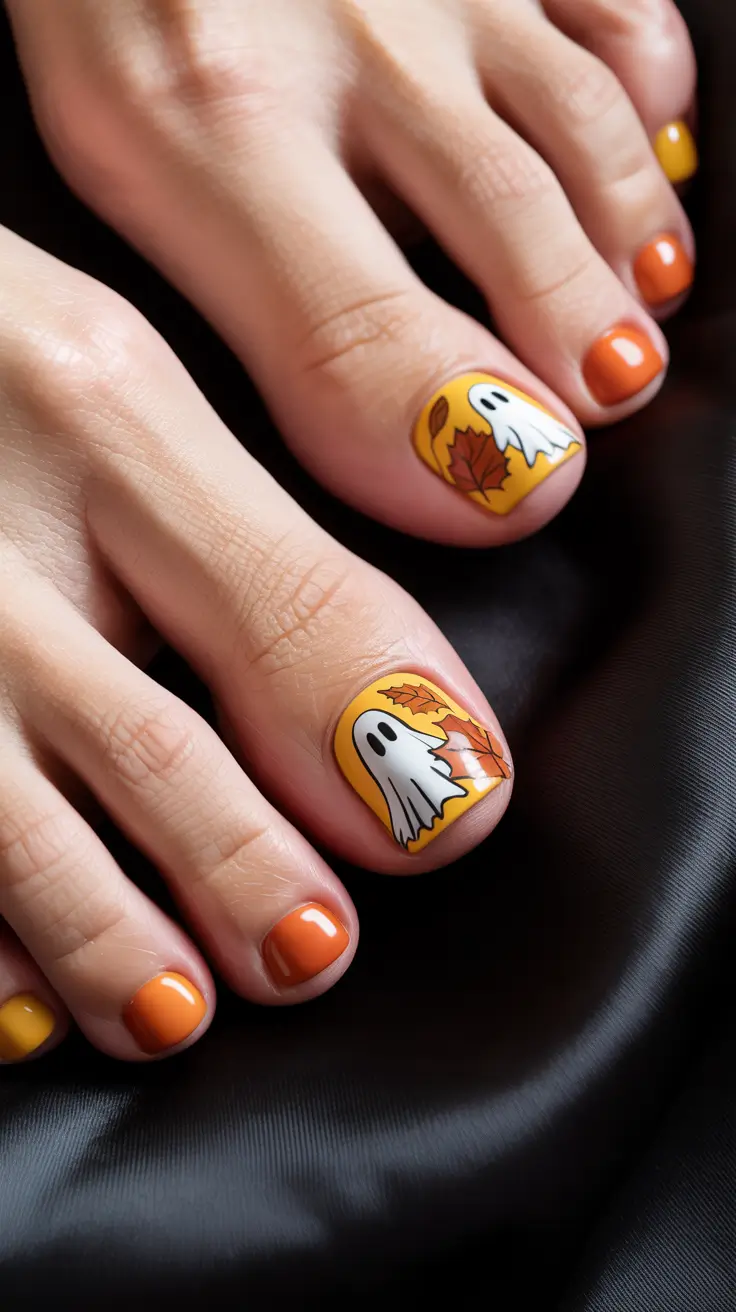 24 идеи для осеннего маникюра на октябрь