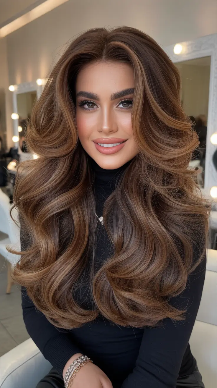 25 трендовых оттенков для брюнеток: свежие, насыщенные и современные коричневые тона