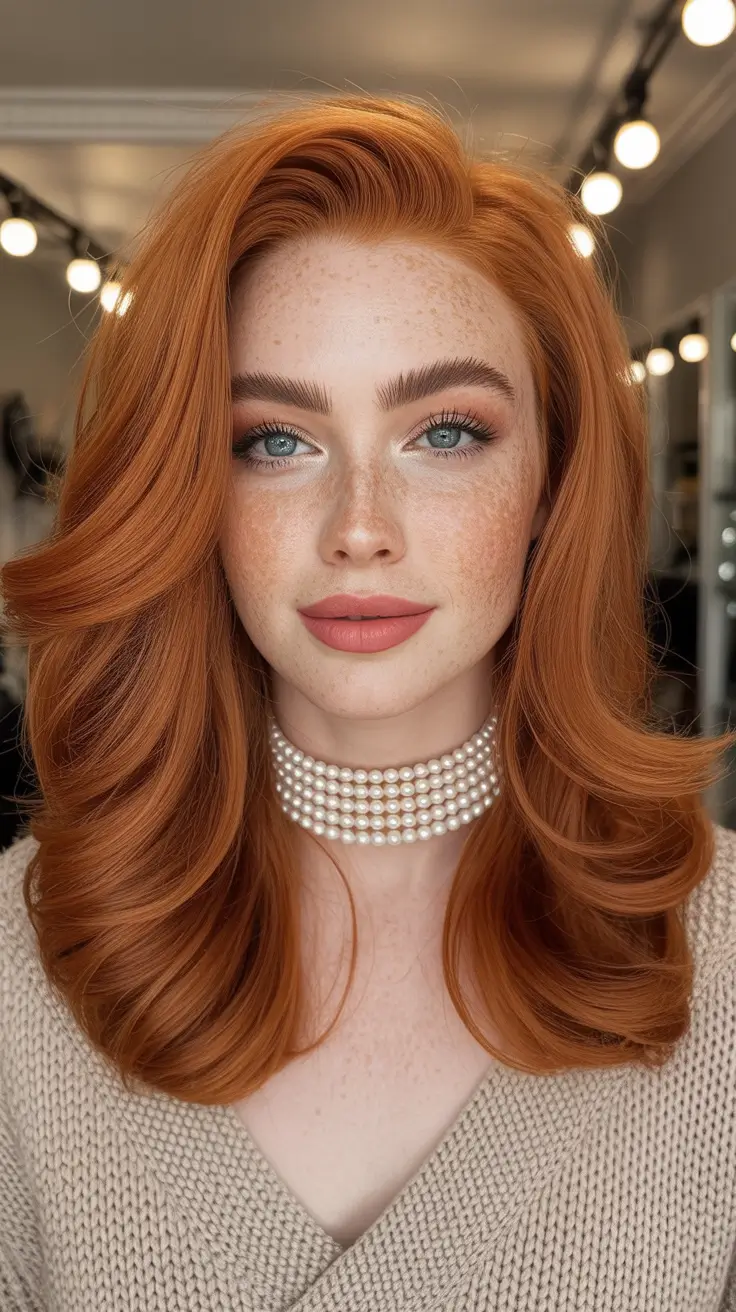 23 оттенка рыжего для волос: свежие медные оттенки для современного образа 23 оттенка рыжего для волос: свежие медные оттенки для современного образа