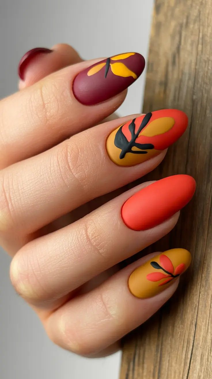 23 идеи осеннего дизайна ногтей на октябрь, которые вдохновят вас на новый маникюр