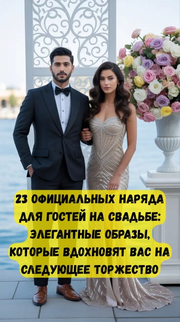 23 официальных наряда для гостей на свадьбе: элегантные образы, которые вдохновят вас на следующее торжество