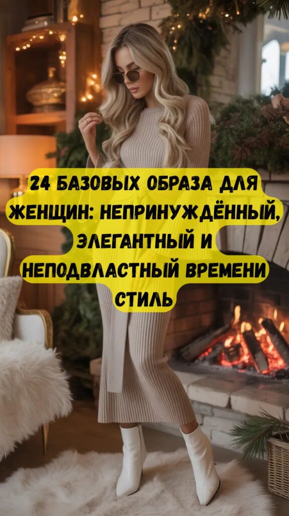 24 базовых образа для женщин: непринуждённый, элегантный и неподвластный времени стиль