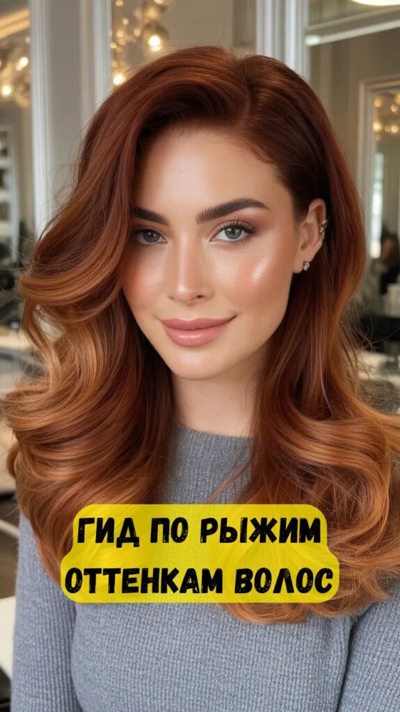 Гид по рыжим оттенкам волос: свежие тона, тренды и современные идеи