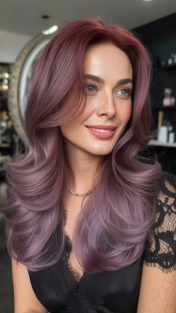 25 идей окрашивания волос в цвет «вишнёвая кола», которые вы захотите попробовать в этом году