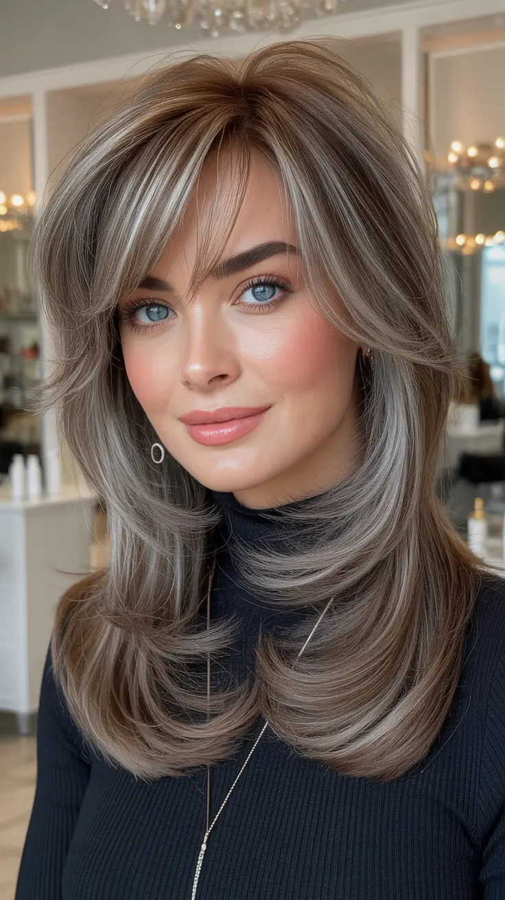 22 идеи окрашивания волос в пепельно-коричневый цвет: самый крутой тренд для брюнеток