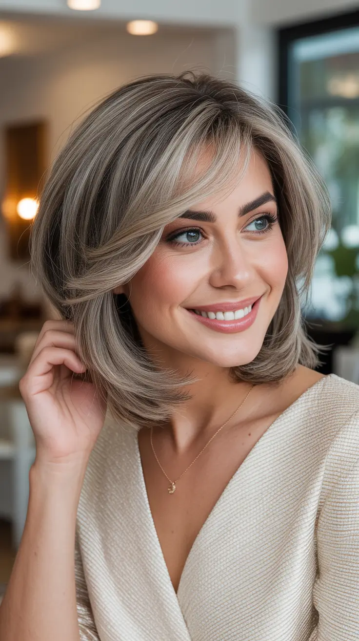 23 милые причёски для круглого лица в 2026 году: свежие, эффектные и ультрасовременные образы