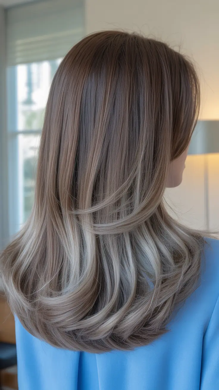 22 идеи окрашивания волос в пепельно-коричневый цвет: самый крутой тренд для брюнеток