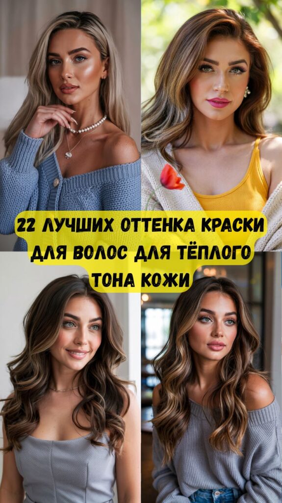 22 лучших оттенка краски для волос для тёплого тона кожи: модные сияющие оттенки