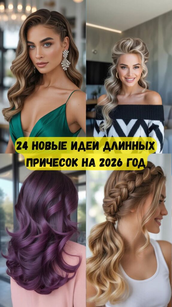 24 новые идеи длинных причесок на 2026 год: свежие тренды и современные образы для длинных волос