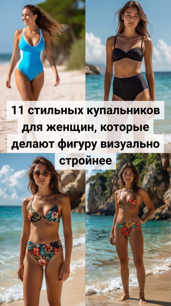 11 стильных купальников для женщин, которые делают фигуру визуально стройнее 11 стильных купальников для женщин, которые делают фигуру визуально стройнее