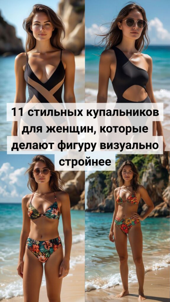 11 стильных купальников для женщин, которые делают фигуру визуально стройнее 11 стильных купальников для женщин, которые делают фигуру визуально стройнее