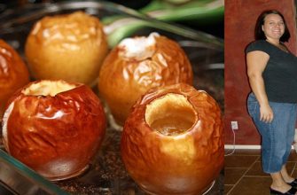 Печеные яблоки для похудения