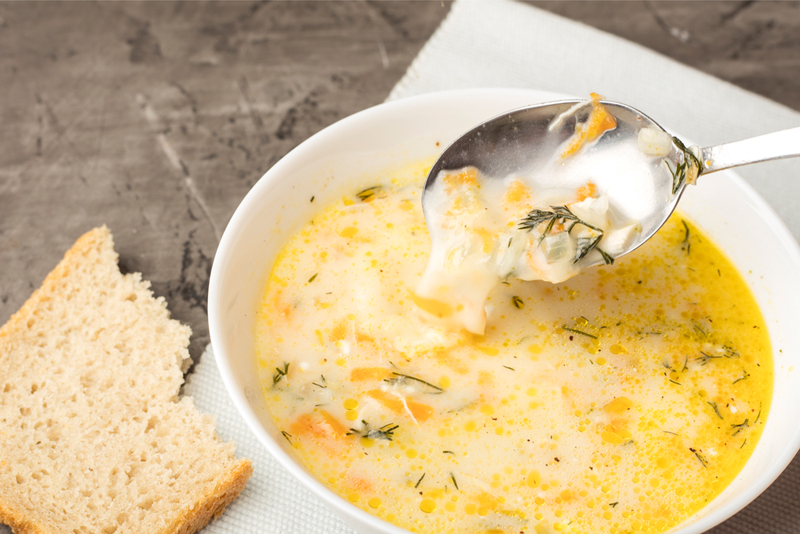 Суп «Снежок» — простой, но очень вкусный суп для маленьких и больших детей