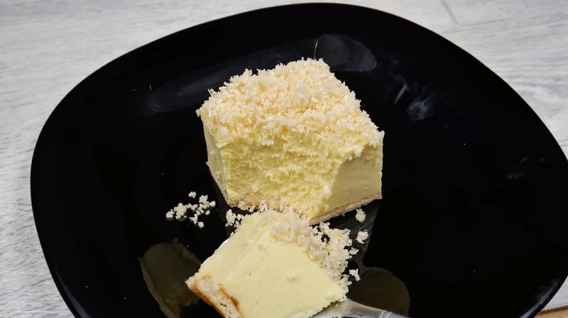 Рецепт нежного, тающего во рту десерта без выпечки «Снежный пух»
