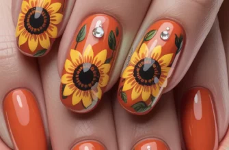 24 забавных и милых осенних маникюра, которые вдохновят вас на создание сезонного маникюра