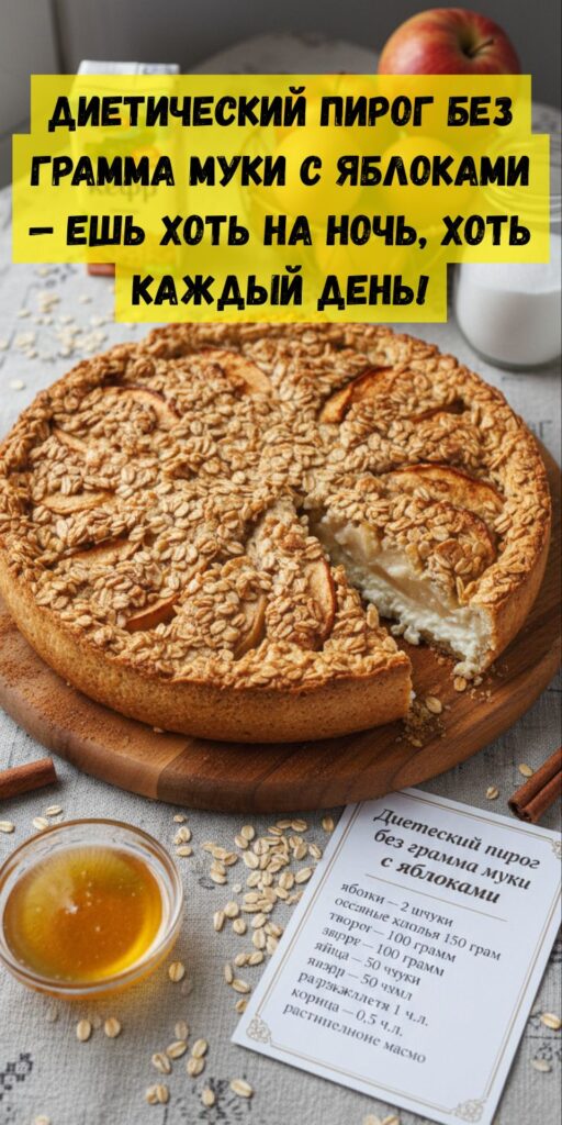 Диетический пирог без грамма муки с яблоками — ешь хоть на ночь, хоть каждый день! Диетический пирог без грамма муки с яблоками — ешь хоть на ночь, хоть каждый день!