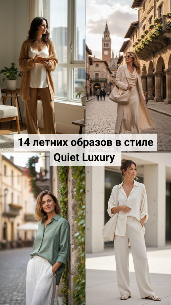 14 летних образов в стиле Quiet Luxury, которые выглядят дорого без люксового бюджета 14 летних образов в стиле Quiet Luxury, которые выглядят дорого без люксового бюджета