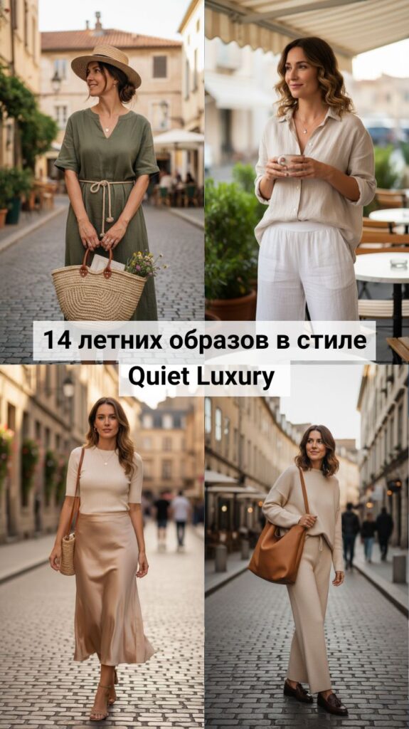 14 летних образов в стиле Quiet Luxury, которые выглядят дорого без люксового бюджета 14 летних образов в стиле Quiet Luxury, которые выглядят дорого без люксового бюджета