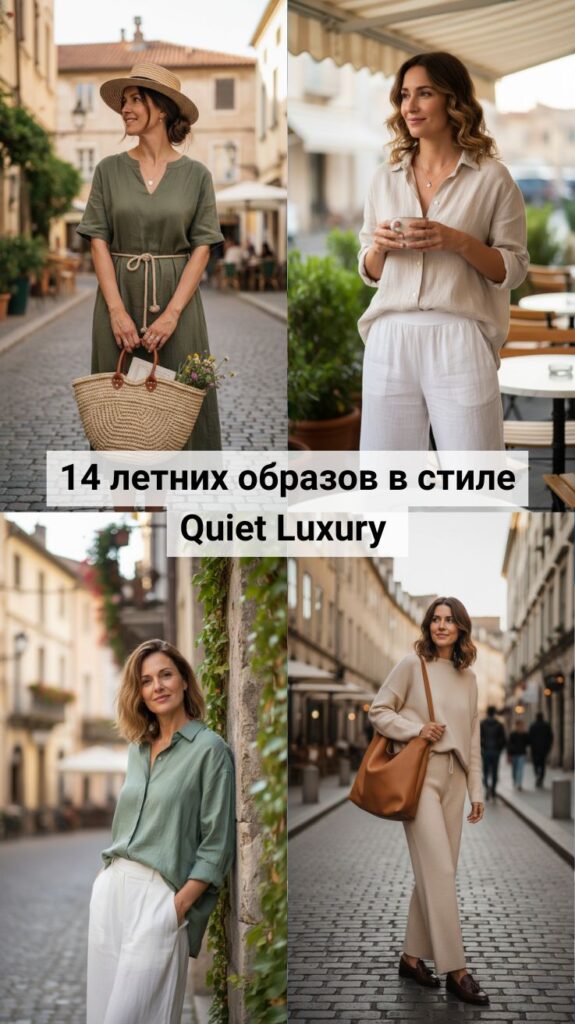 14 летних образов в стиле Quiet Luxury, которые выглядят дорого без люксового бюджета 14 летних образов в стиле Quiet Luxury, которые выглядят дорого без люксового бюджета