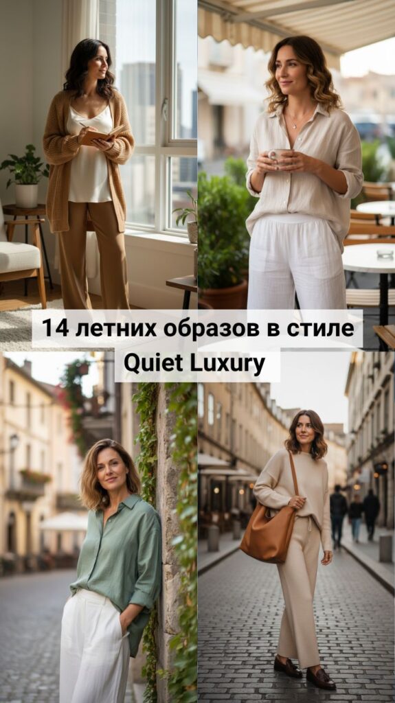 14 летних образов в стиле Quiet Luxury, которые выглядят дорого без люксового бюджета 14 летних образов в стиле Quiet Luxury, которые выглядят дорого без люксового бюджета