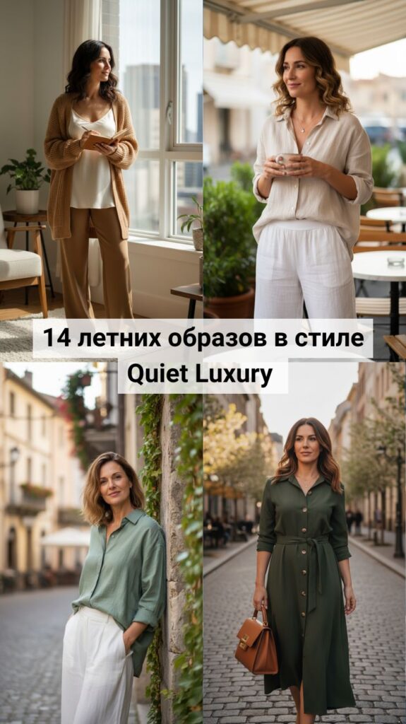 14 летних образов в стиле Quiet Luxury, которые выглядят дорого без люксового бюджета 14 летних образов в стиле Quiet Luxury, которые выглядят дорого без люксового бюджета