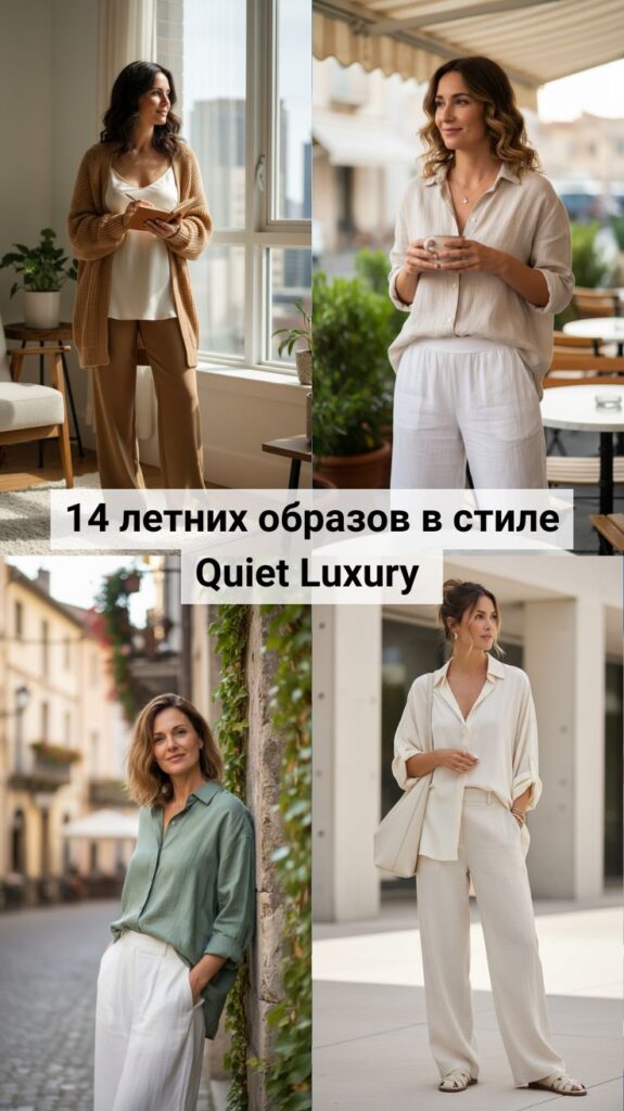 14 летних образов в стиле Quiet Luxury, которые выглядят дорого без люксового бюджета 14 летних образов в стиле Quiet Luxury, которые выглядят дорого без люксового бюджета