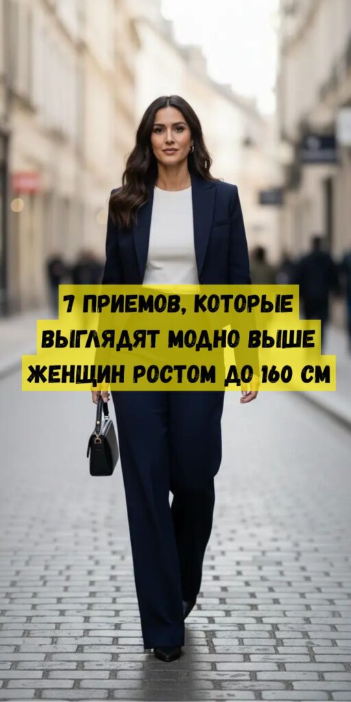 7 модных приёмов, которые помогут выглядеть выше женщинам ростом до 160 см 7 модных приёмов, которые помогут выглядеть выше женщинам ростом до 160 см