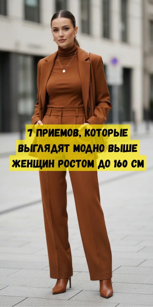 7 модных приёмов, которые помогут выглядеть выше женщинам ростом до 160 см 7 модных приёмов, которые помогут выглядеть выше женщинам ростом до 160 см
