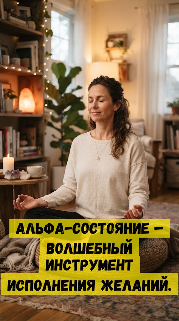 Альфа-состояние &ndash; волшебный инструмент исполнения желаний.