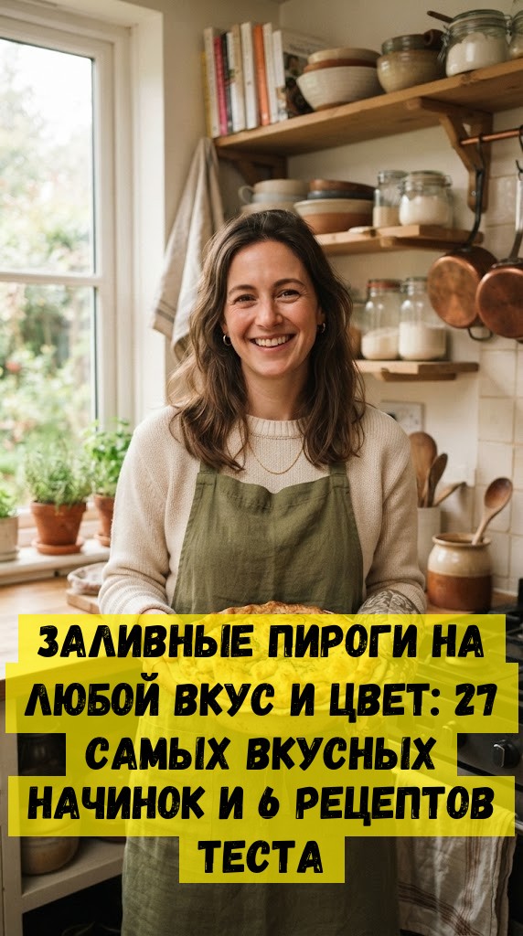 Заливные пироги на любой вкус и цвет: 27 самых вкусных начинок и 6 рецептов теста