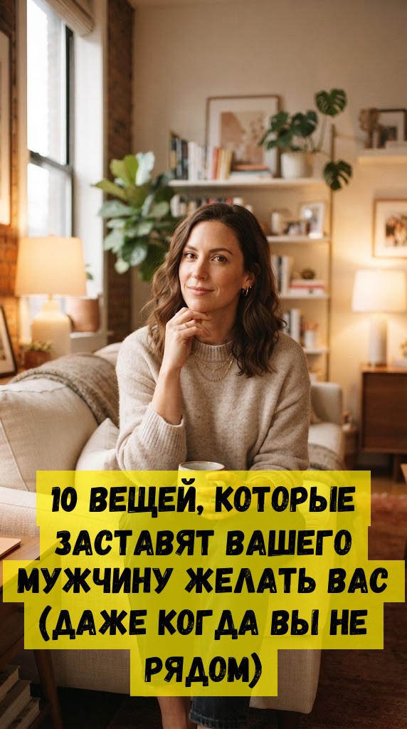 10 вещей, которые заставят вашего мужчину желать вас (даже когда вы не рядом) 10 вещей, которые заставят вашего мужчину желать вас (даже когда вы не рядом)