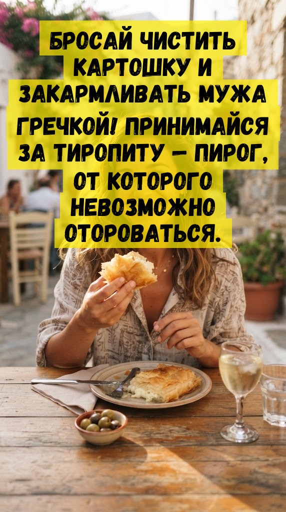 Бросай чистить картошку и закармливать мужа гречкой! Принимайся за тиропиту — пирог, от которого невозможно отороваться. Бросай чистить картошку и закармливать мужа гречкой! Принимайся за тиропиту — пирог, от которого невозможно отороваться.