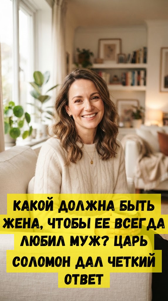 Какой должна быть жена, чтобы ее всегда любил муж? Царь Соломон дал четкий ответ