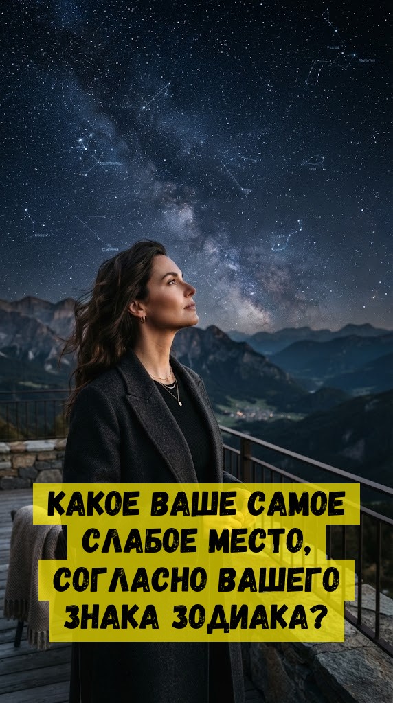 Какое Ваше самое слабое место, согласно Вашего знака Зодиака?